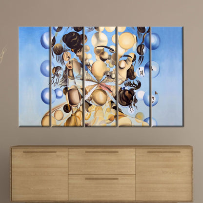 Salvador Dalí Galatea Spheres Surrealist Canvas Print