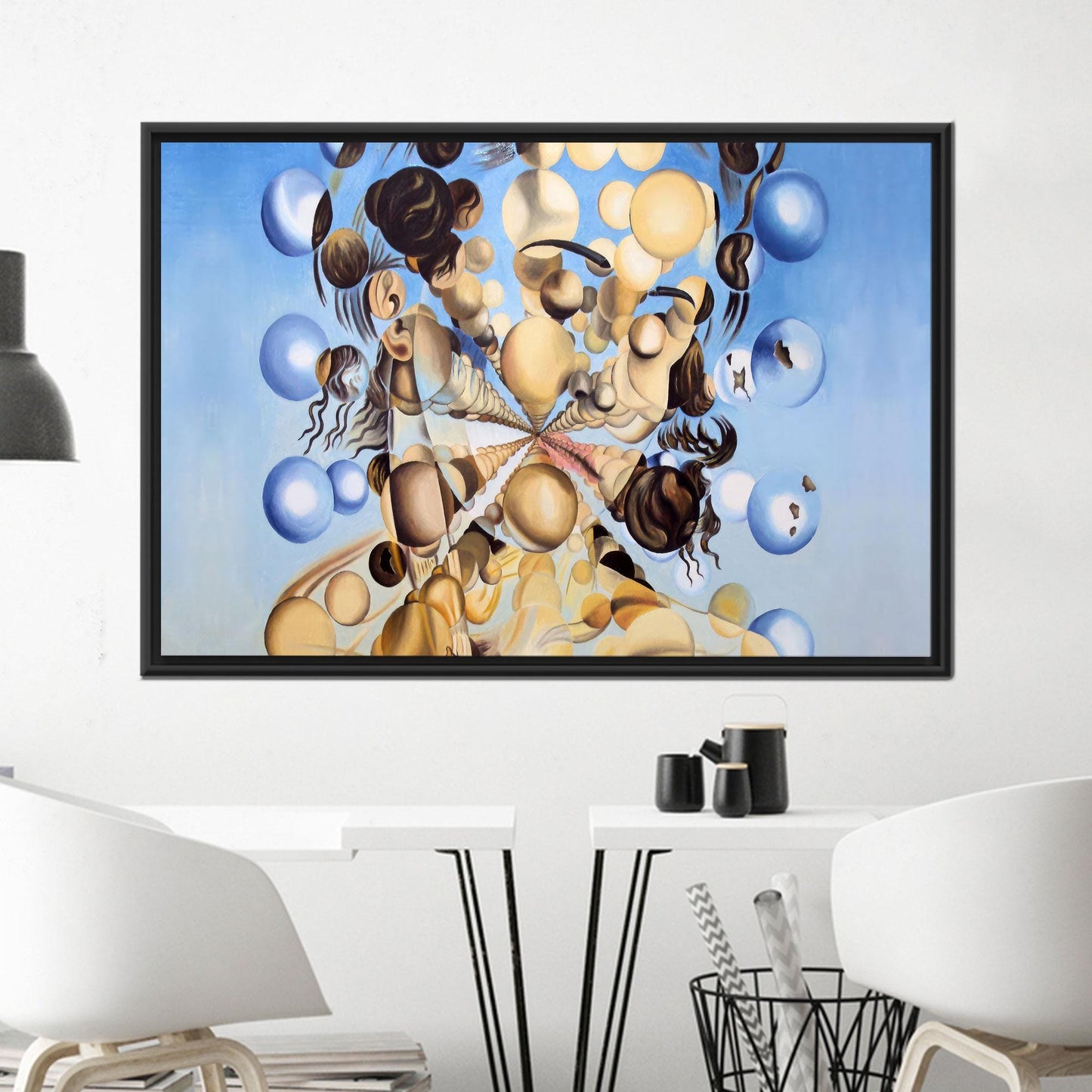 Salvador Dalí Galatea Spheres Surrealist Canvas Print