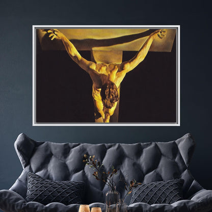 Salvador Dali Christ Cross Crucifixion Canvas Print