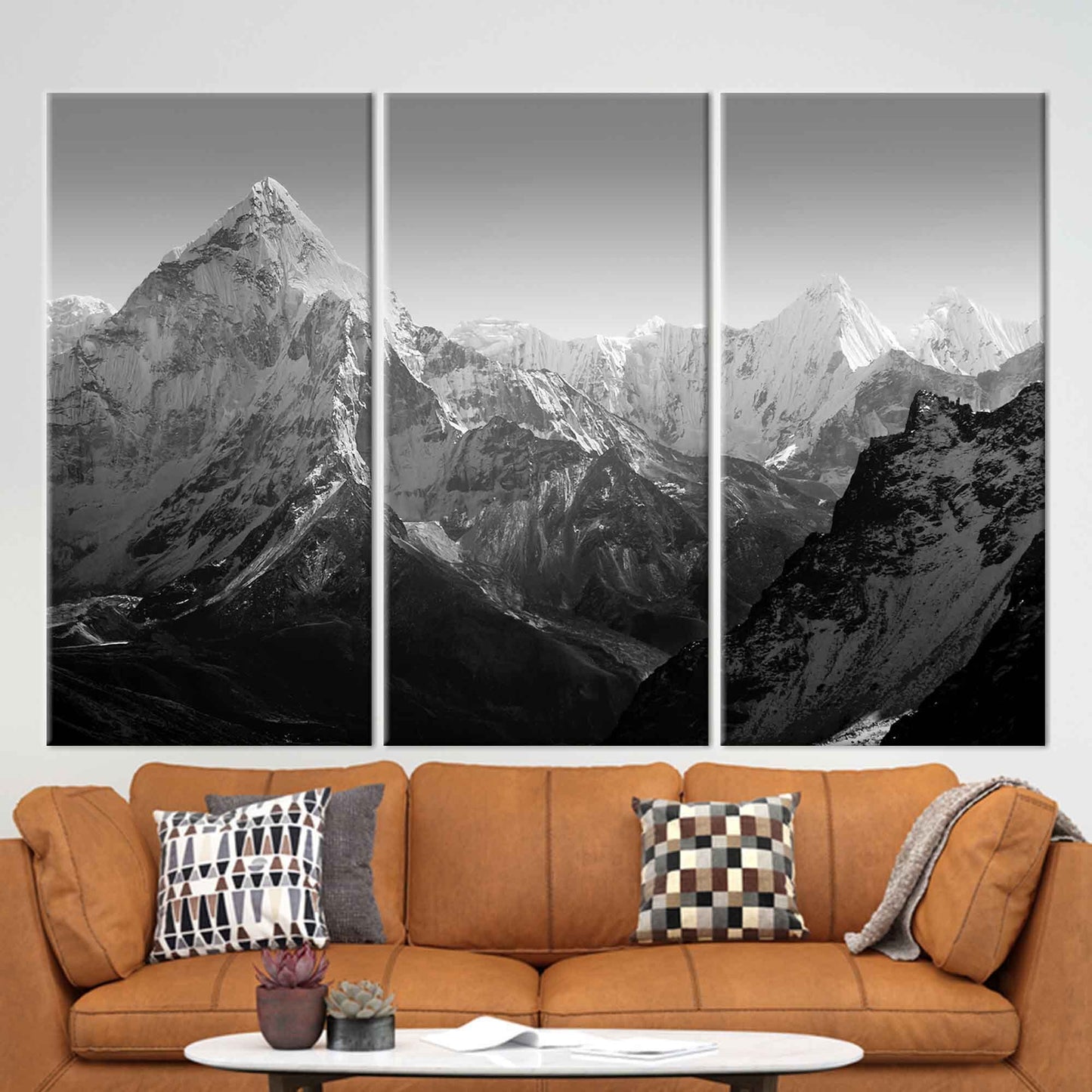 Everest Base Camp Himalaya Mountain Canvas Print