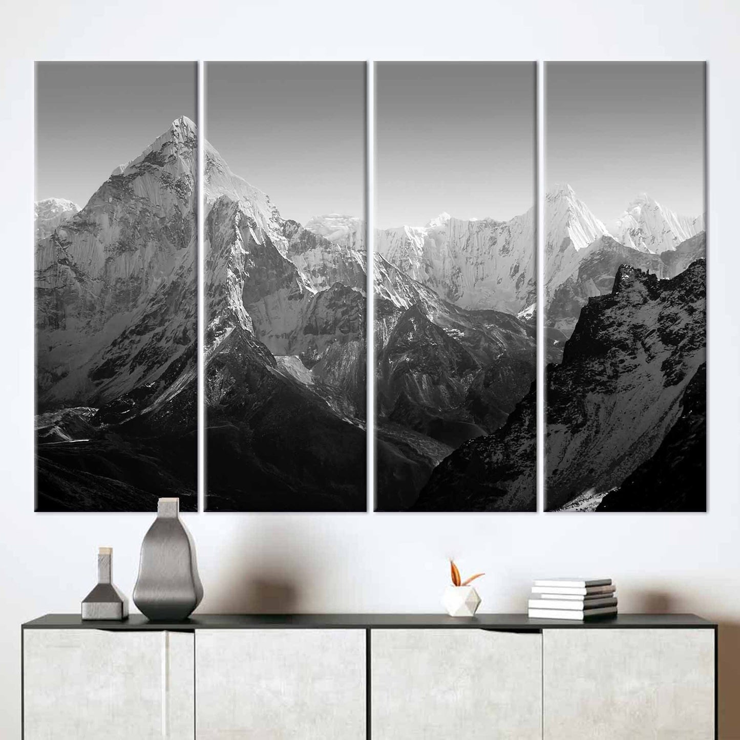 Everest Base Camp Himalaya Mountain Canvas Print