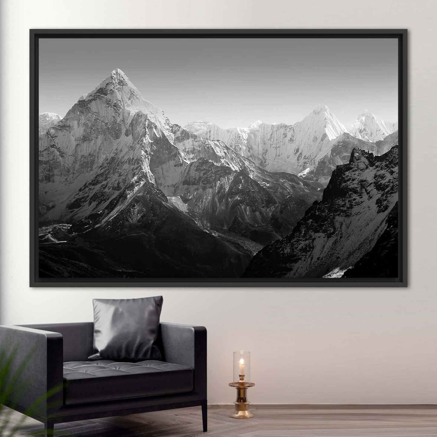 Everest Base Camp Himalaya Mountain Canvas Print