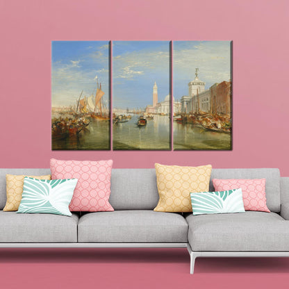 Joseph Turner Venice Porch Madonna Canvas Print