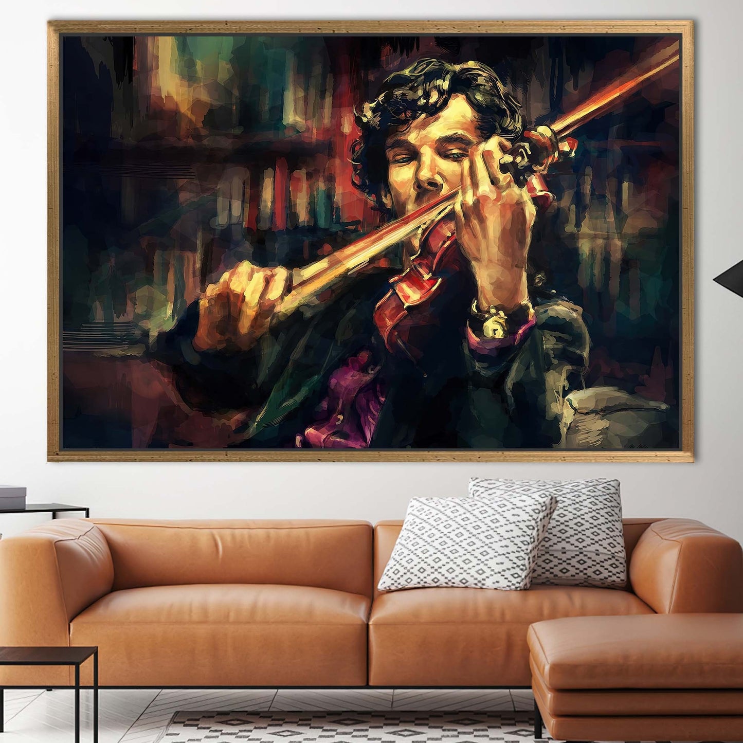Music Violinist Canvas Print