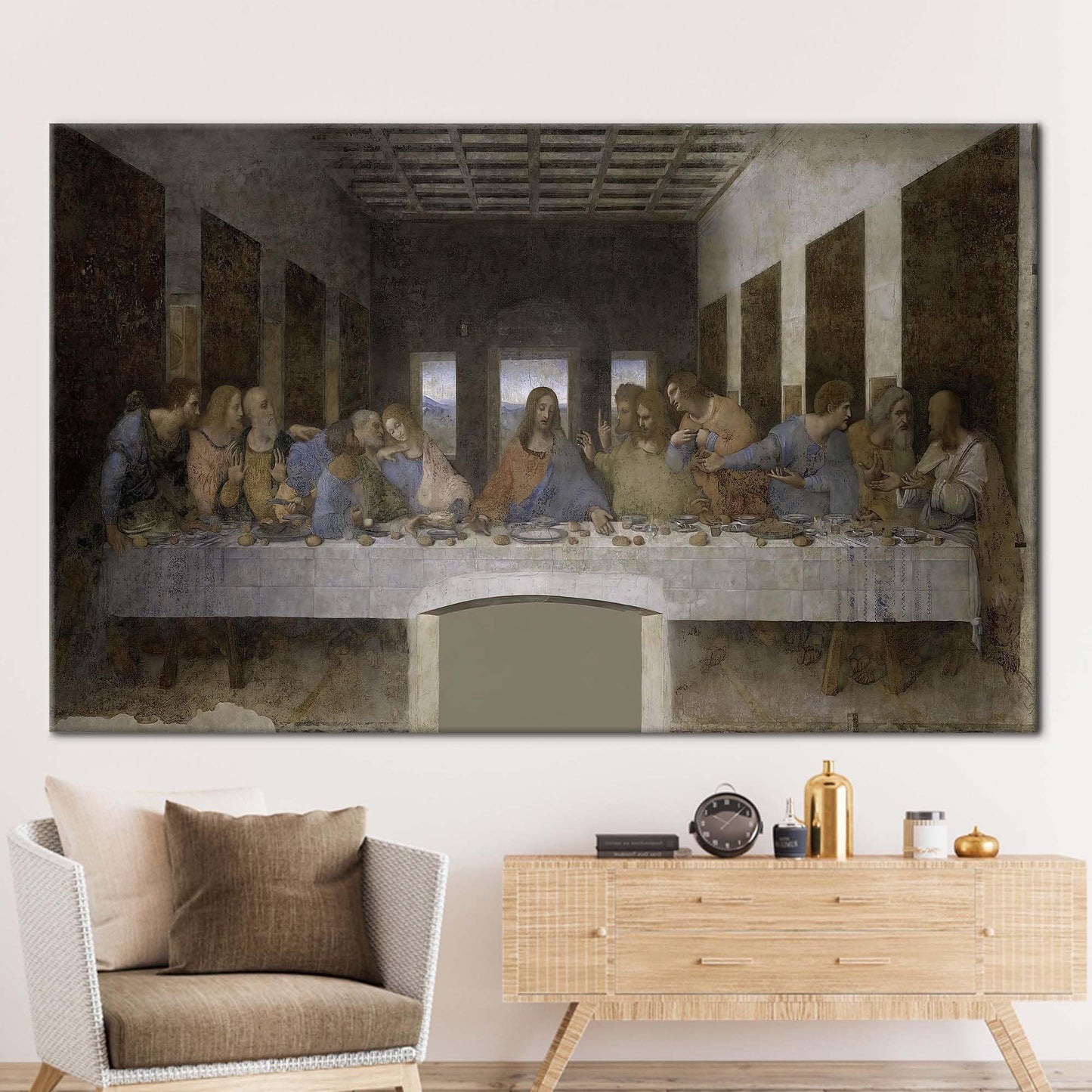Last Supper Da Vinci Classic Canvas Print