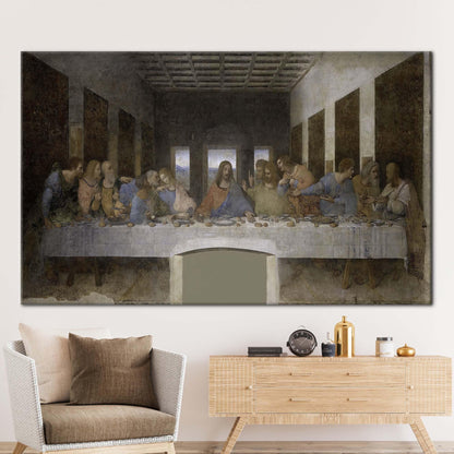 Last Supper Da Vinci Classic Canvas Print
