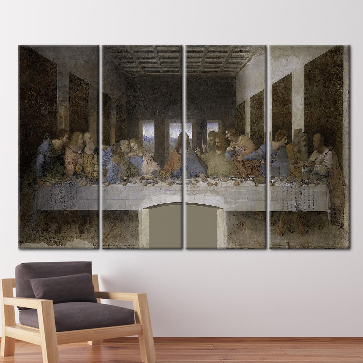 Last Supper Da Vinci Classic Canvas Print