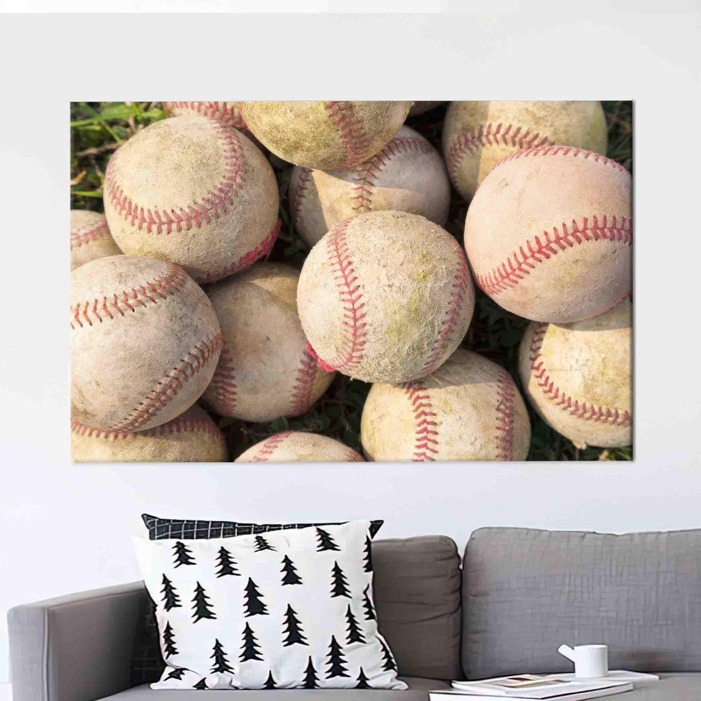 Baseball Boy Canvas Print
