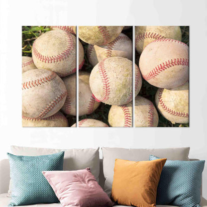 Baseball Boy Canvas Print