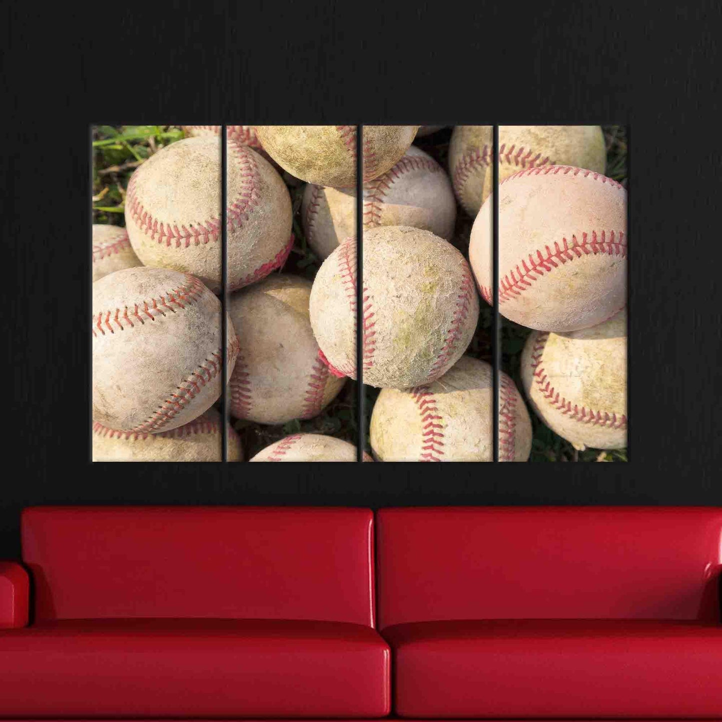 Baseball Boy Canvas Print