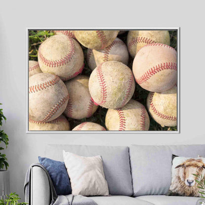 Baseball Boy Canvas Print