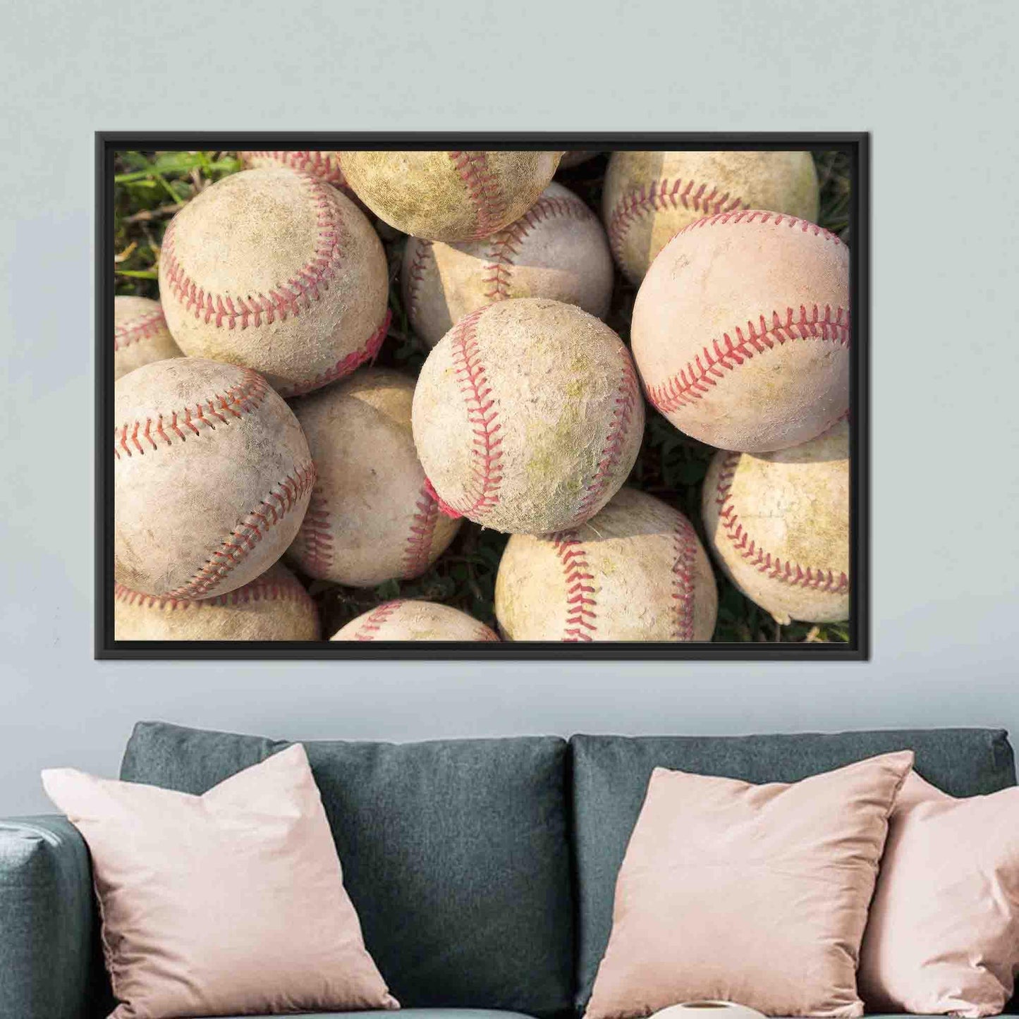 Baseball Boy Canvas Print