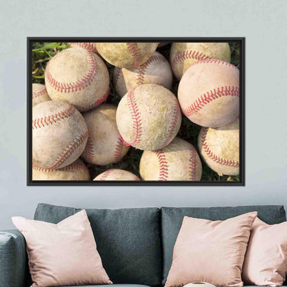 Baseball Boy Canvas Print