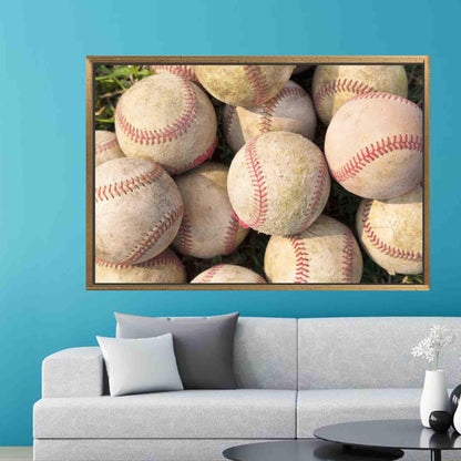 Baseball Boy Canvas Print