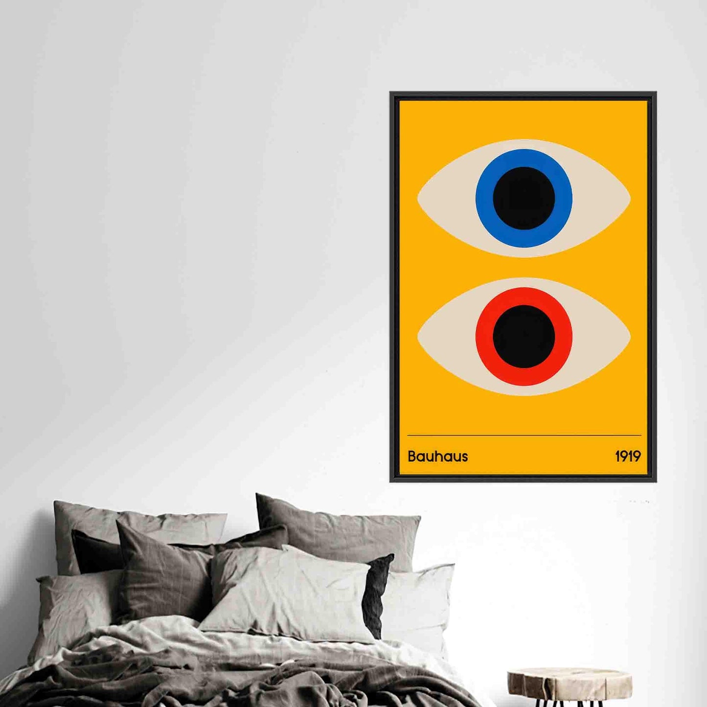 Minimal Eyes Hangings Canvas Print