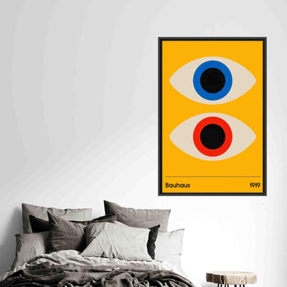 Minimal Eyes Hangings Canvas Print