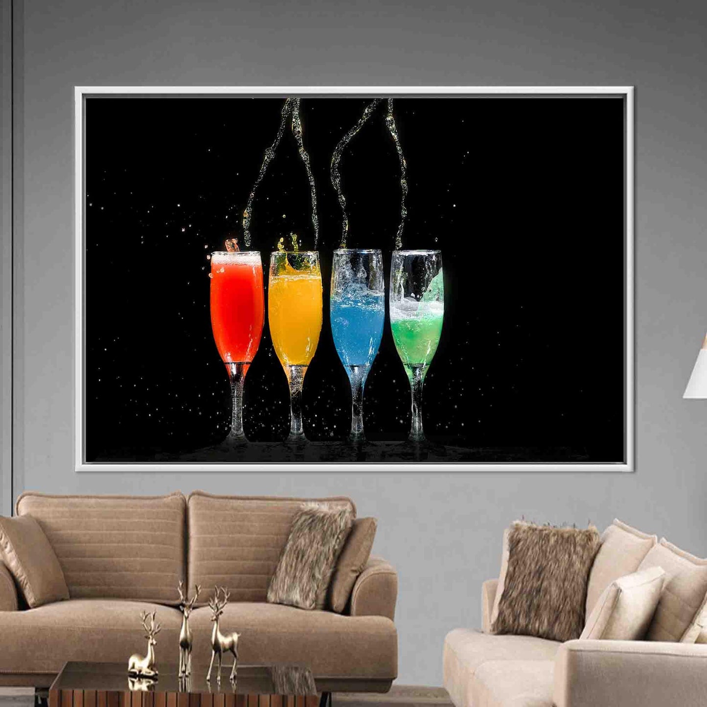 Vibrant Canvas Print