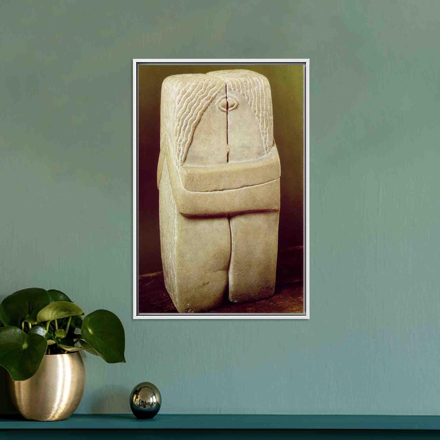 Surreal 3D Abstract Hangings Canvas Print