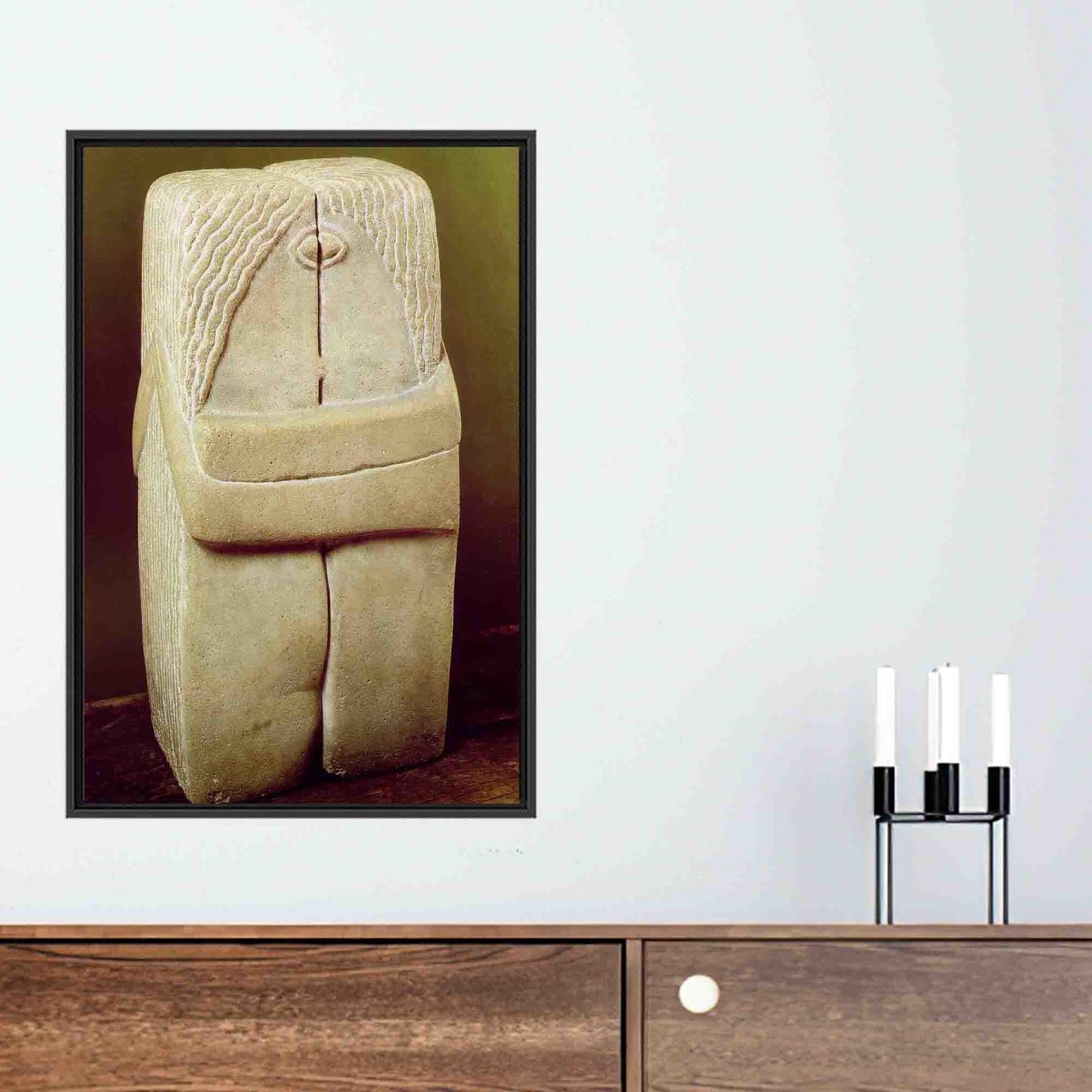 Surreal 3D Abstract Hangings Canvas Print