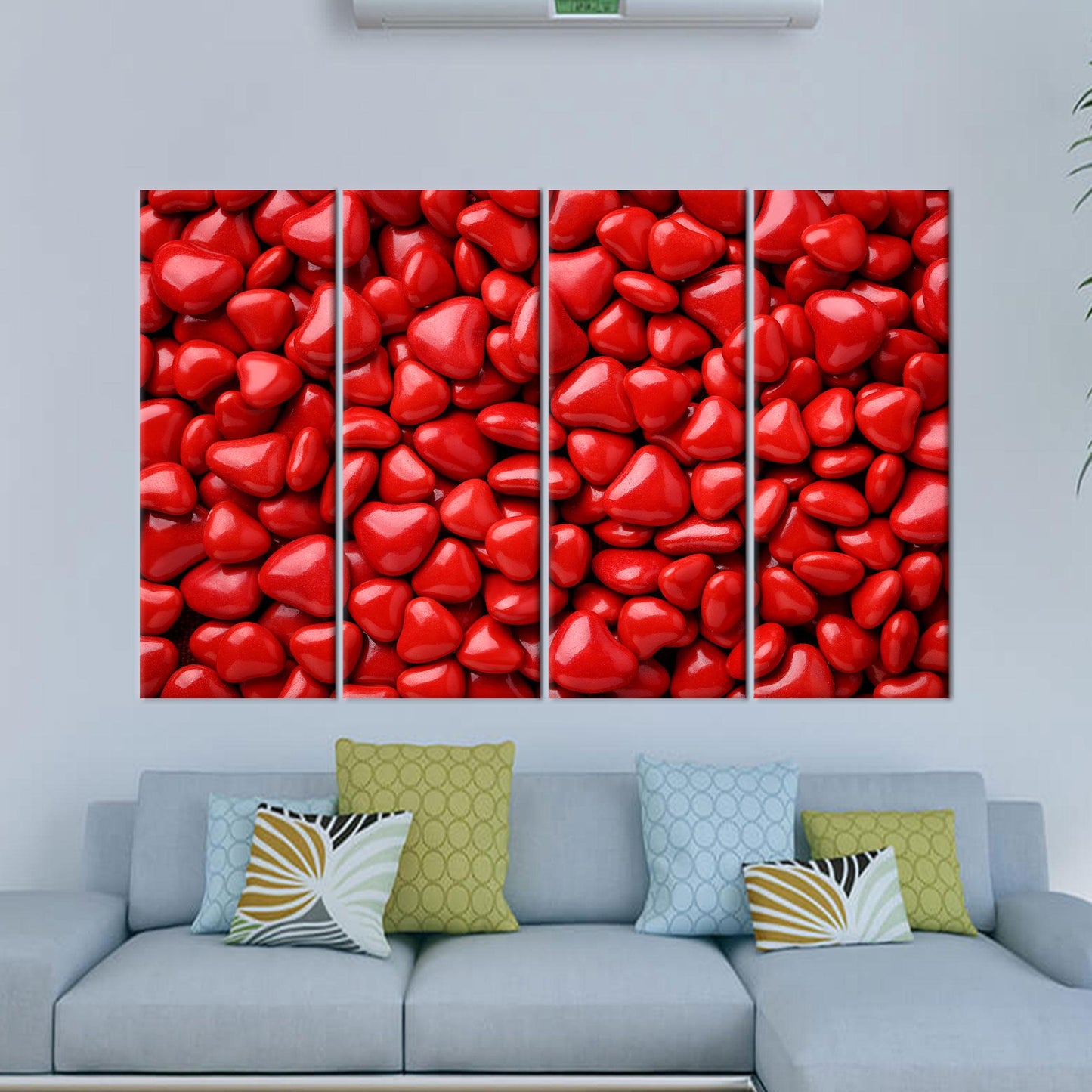 Heart Candy Canvas Print