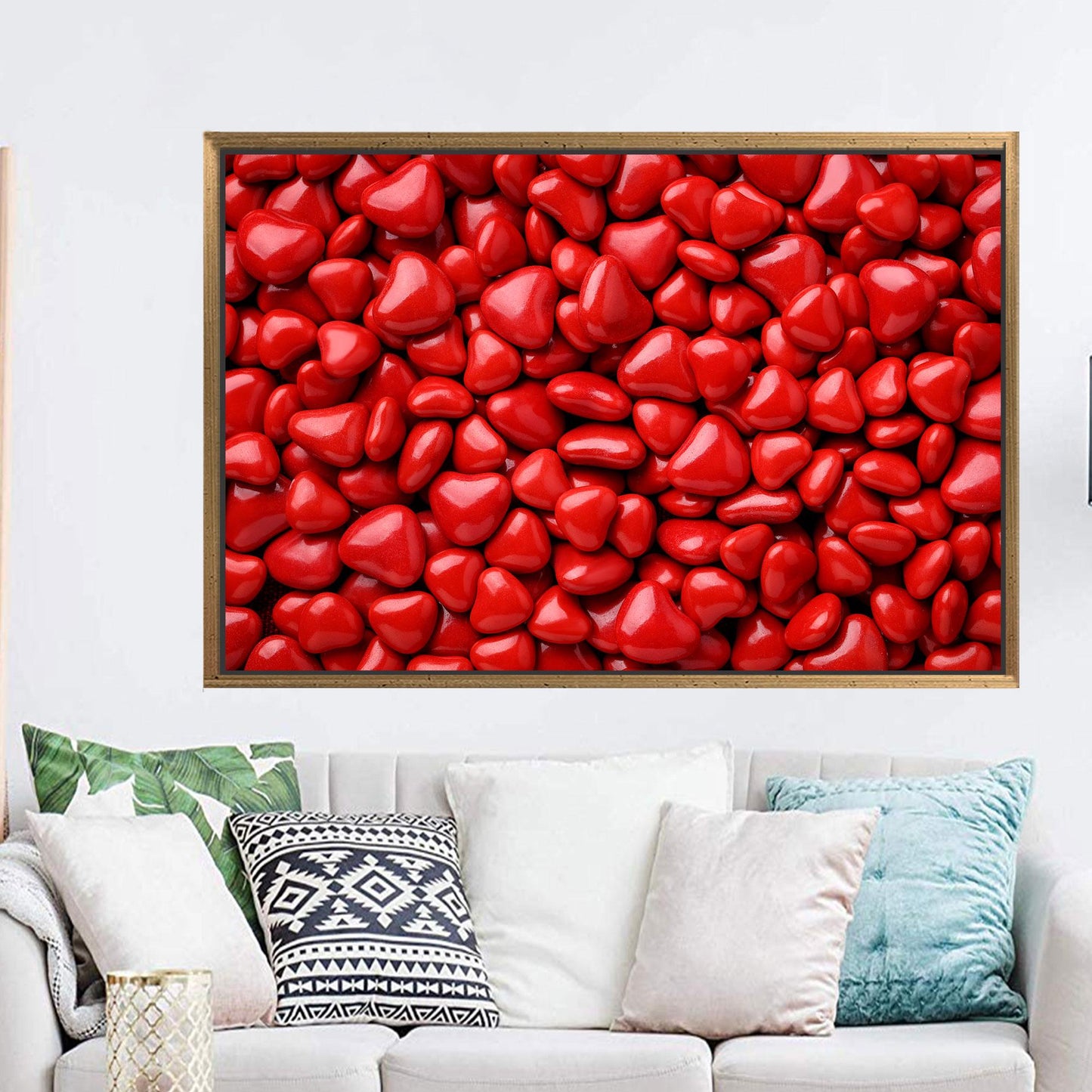 Heart Candy Canvas Print