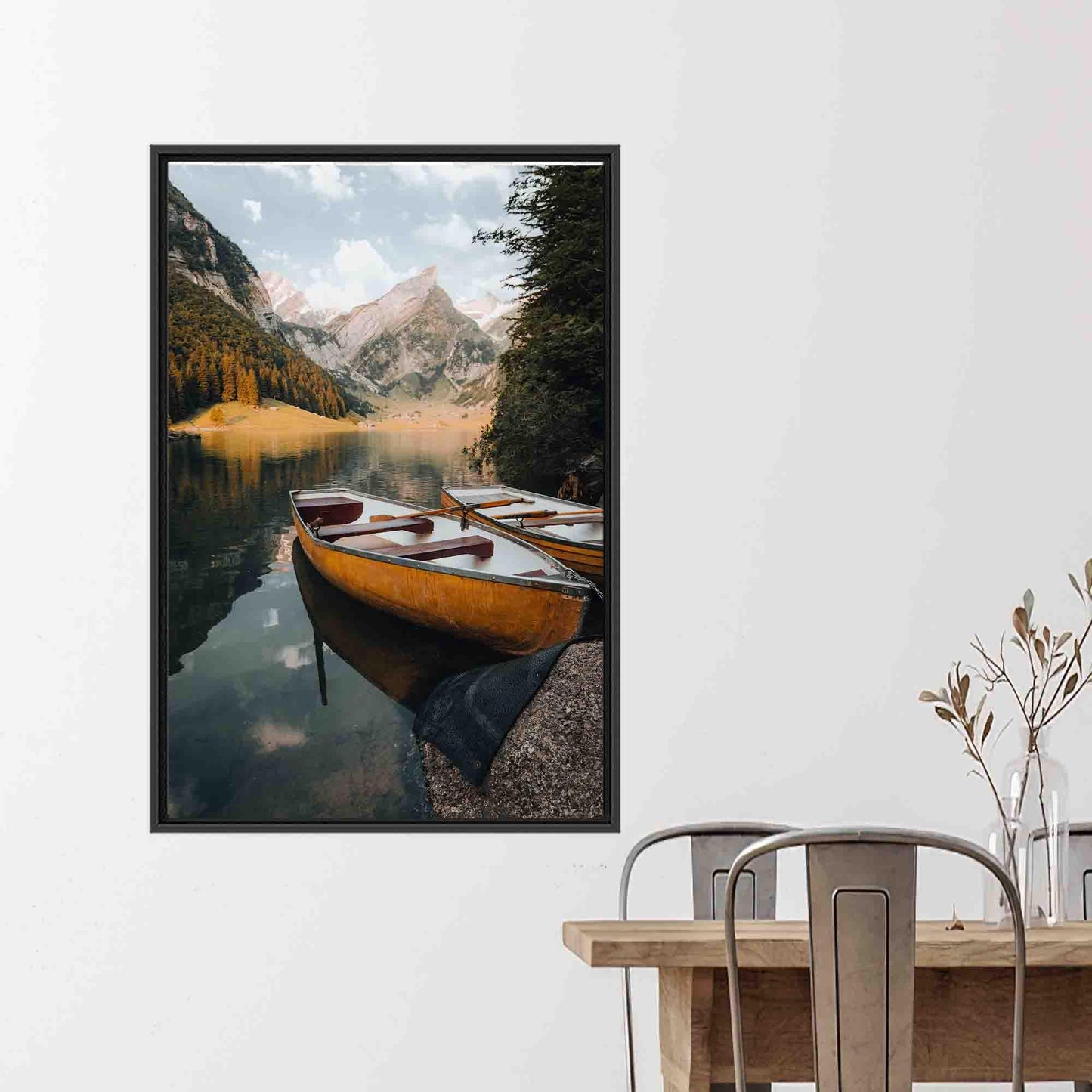 Minimalist Nature Landscape Photography Canvas Print