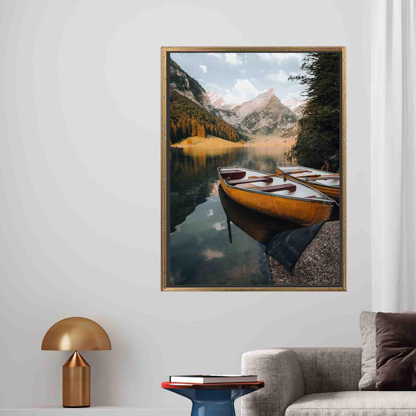Minimalist Nature Landscape Photography Canvas Print