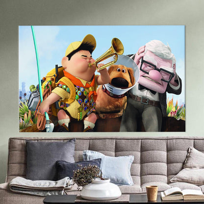Carl and Russell Bridesmaid Gifts Canvas Print