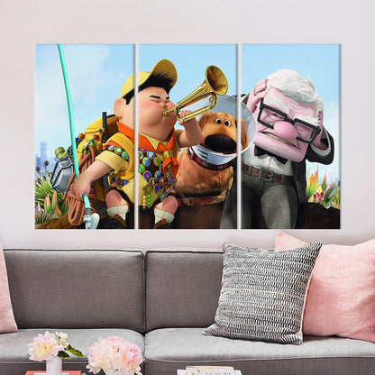 Carl and Russell Bridesmaid Gifts Canvas Print