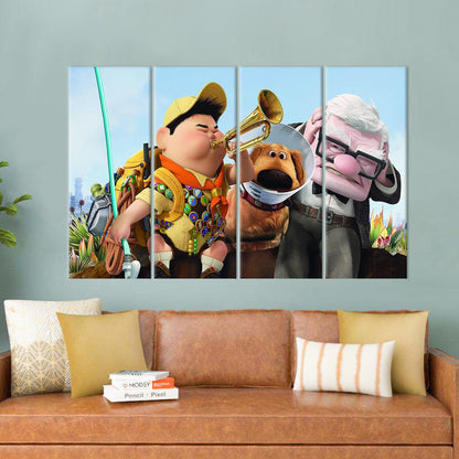 Carl and Russell Bridesmaid Gifts Canvas Print