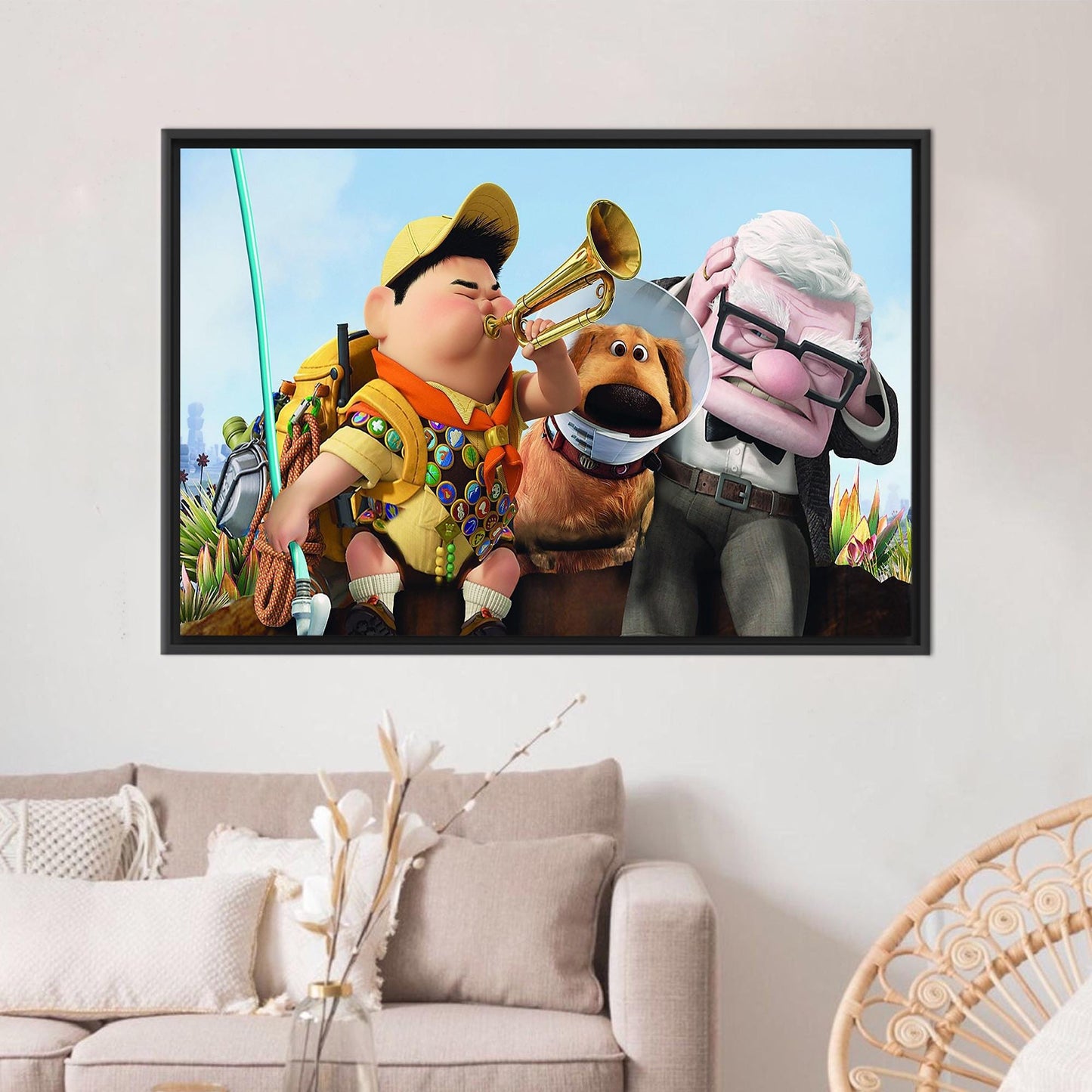 Carl and Russell Bridesmaid Gifts Canvas Print
