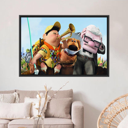 Carl and Russell Bridesmaid Gifts Canvas Print