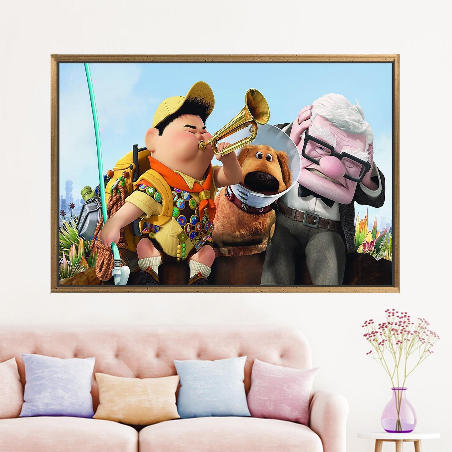 Carl and Russell Bridesmaid Gifts Canvas Print