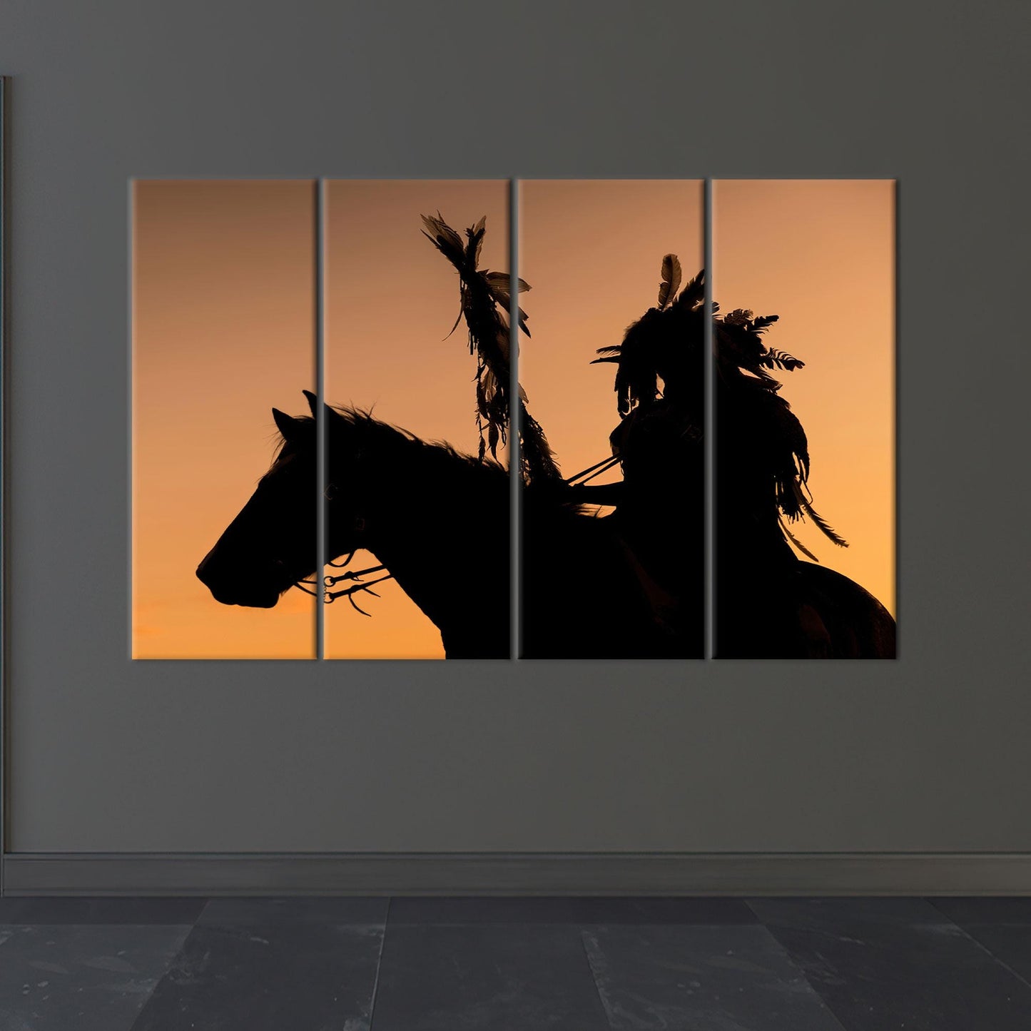 Wedding Indian Woman 3D Floating Canvas Print