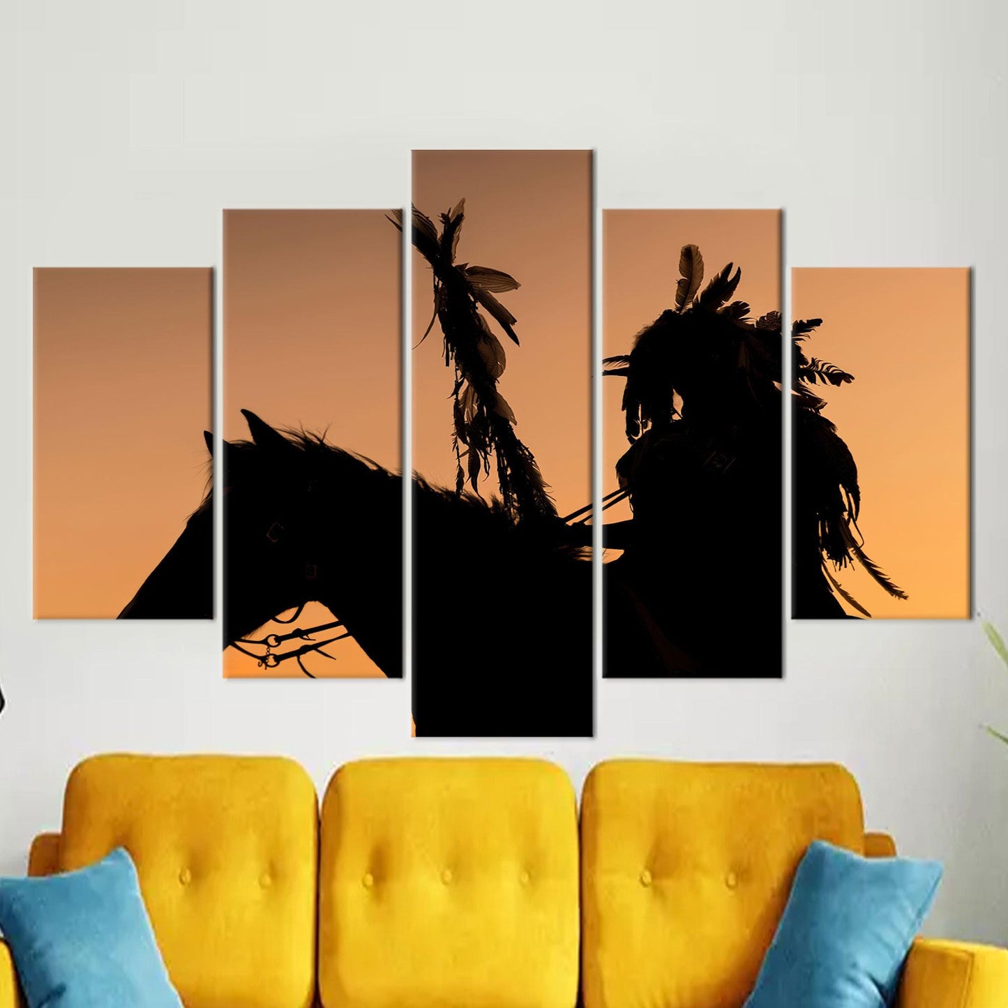 Wedding Indian Woman 3D Floating Canvas Print