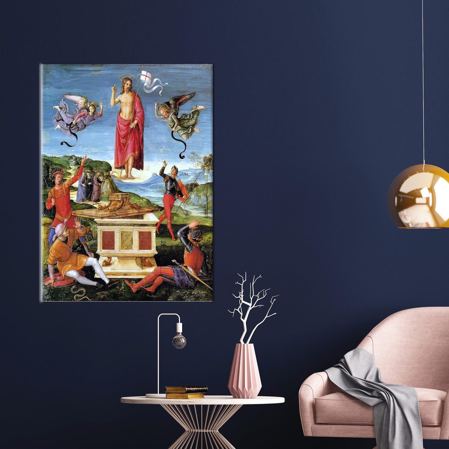 Jesus Christ Canvas Decor: Personalized 3D Canvas Print for Christian Home Art