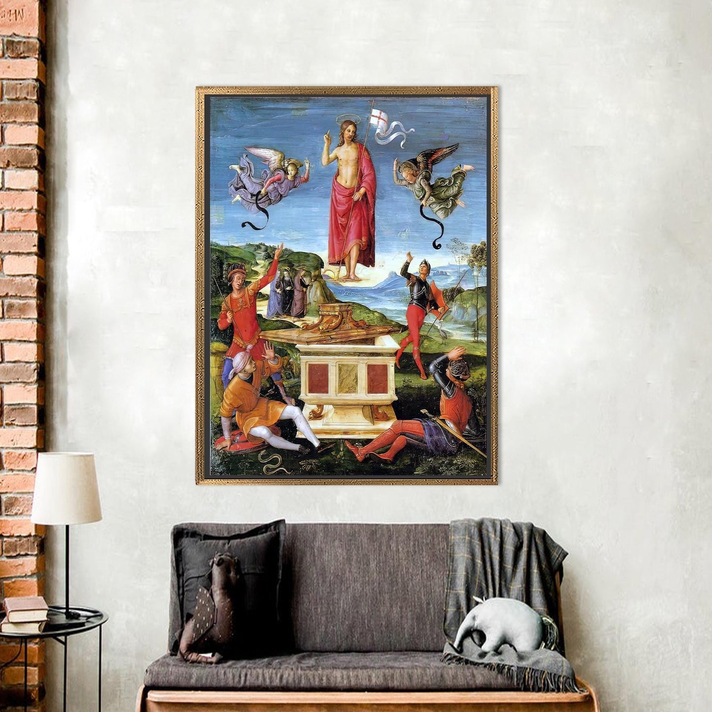 Jesus Christ Canvas Decor: Personalized 3D Canvas Print for Christian Home Art