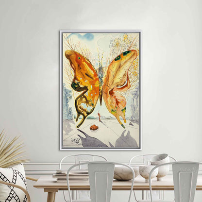 Salvador Dali Venus Butterfly Canvas Print