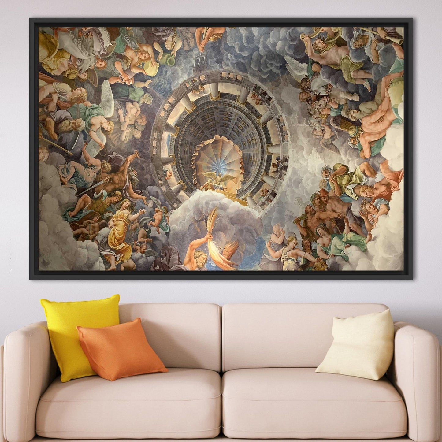 Giulio Romano Olympus Canvas Print