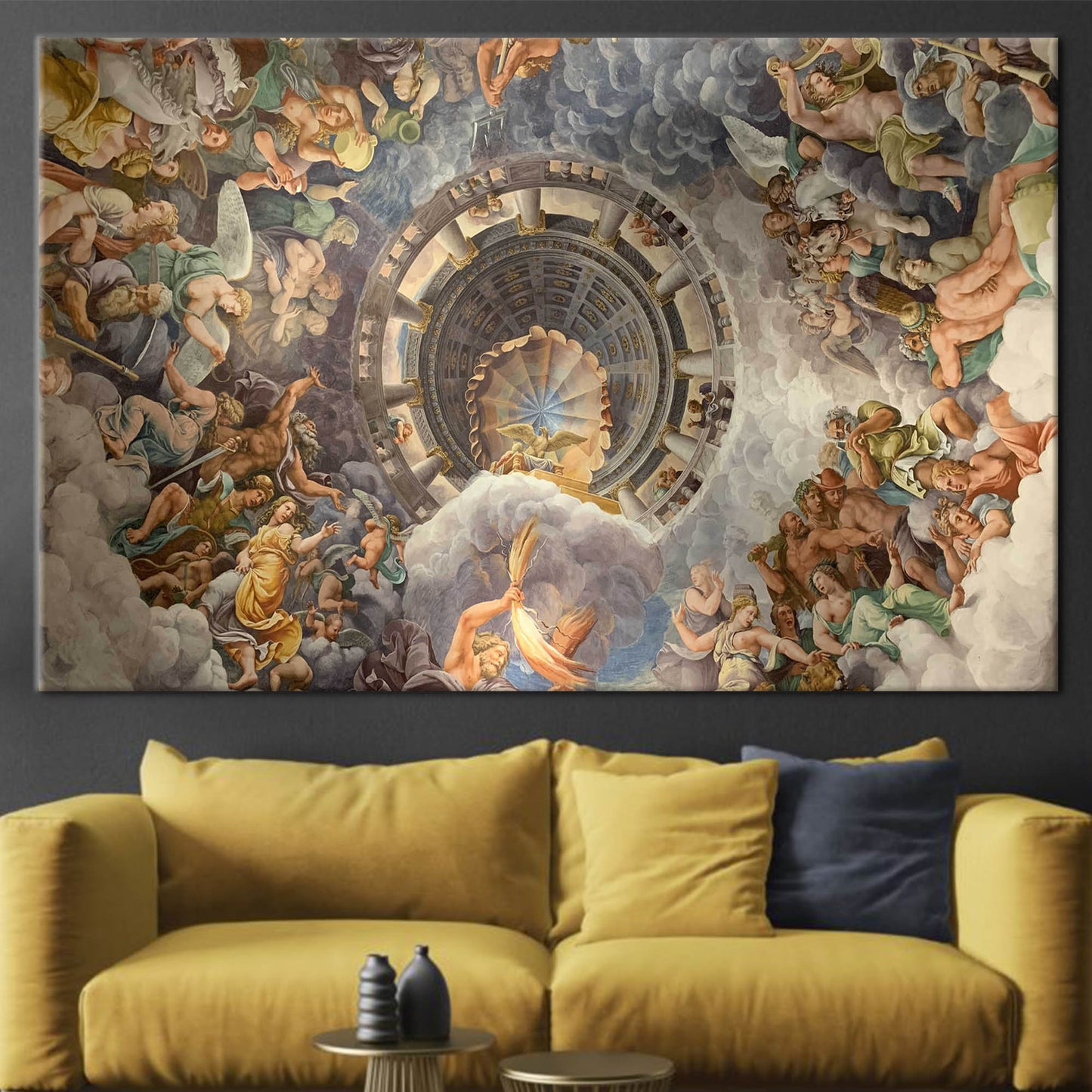 Giulio Romano Olympus Canvas Print