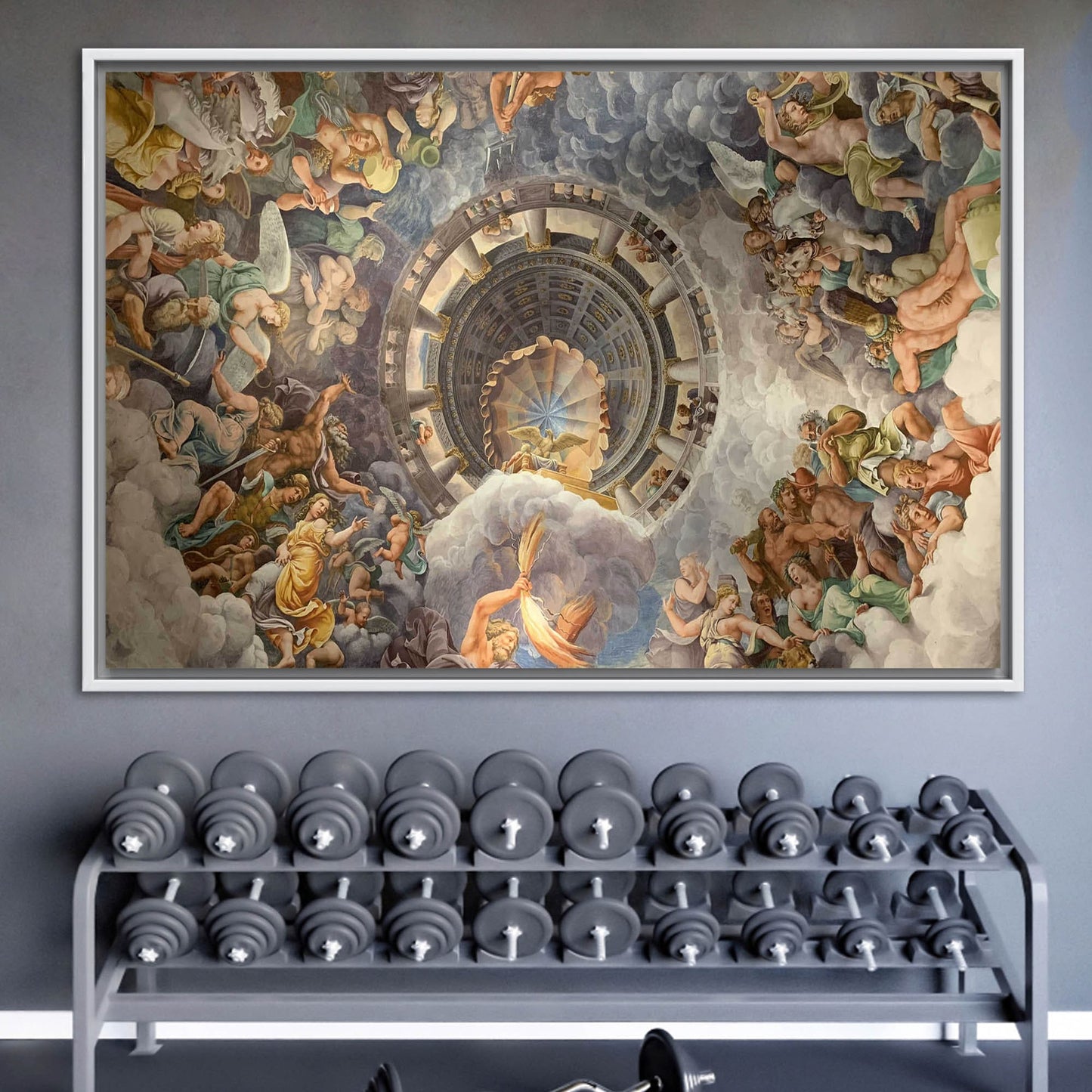 Giulio Romano Olympus Canvas Print