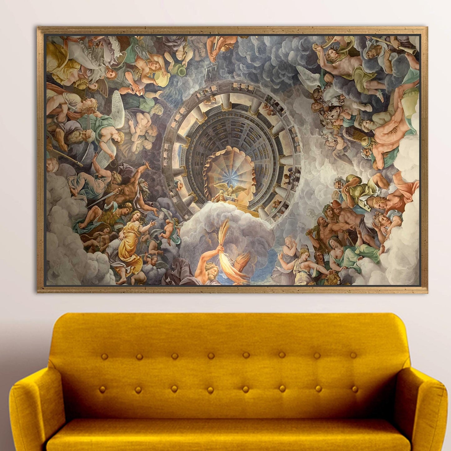Giulio Romano Olympus Canvas Print