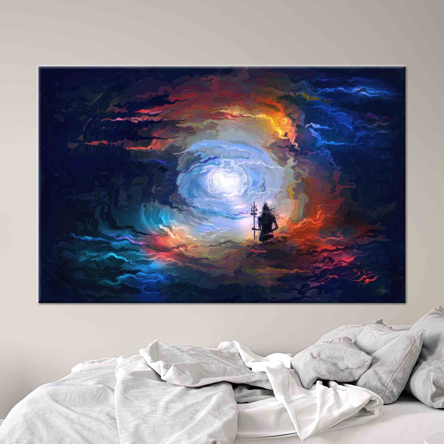 Abstract Hinduism Canvas Print