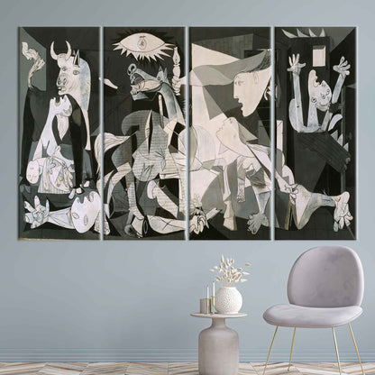 Guernica Pablo Picasso Canvas Print