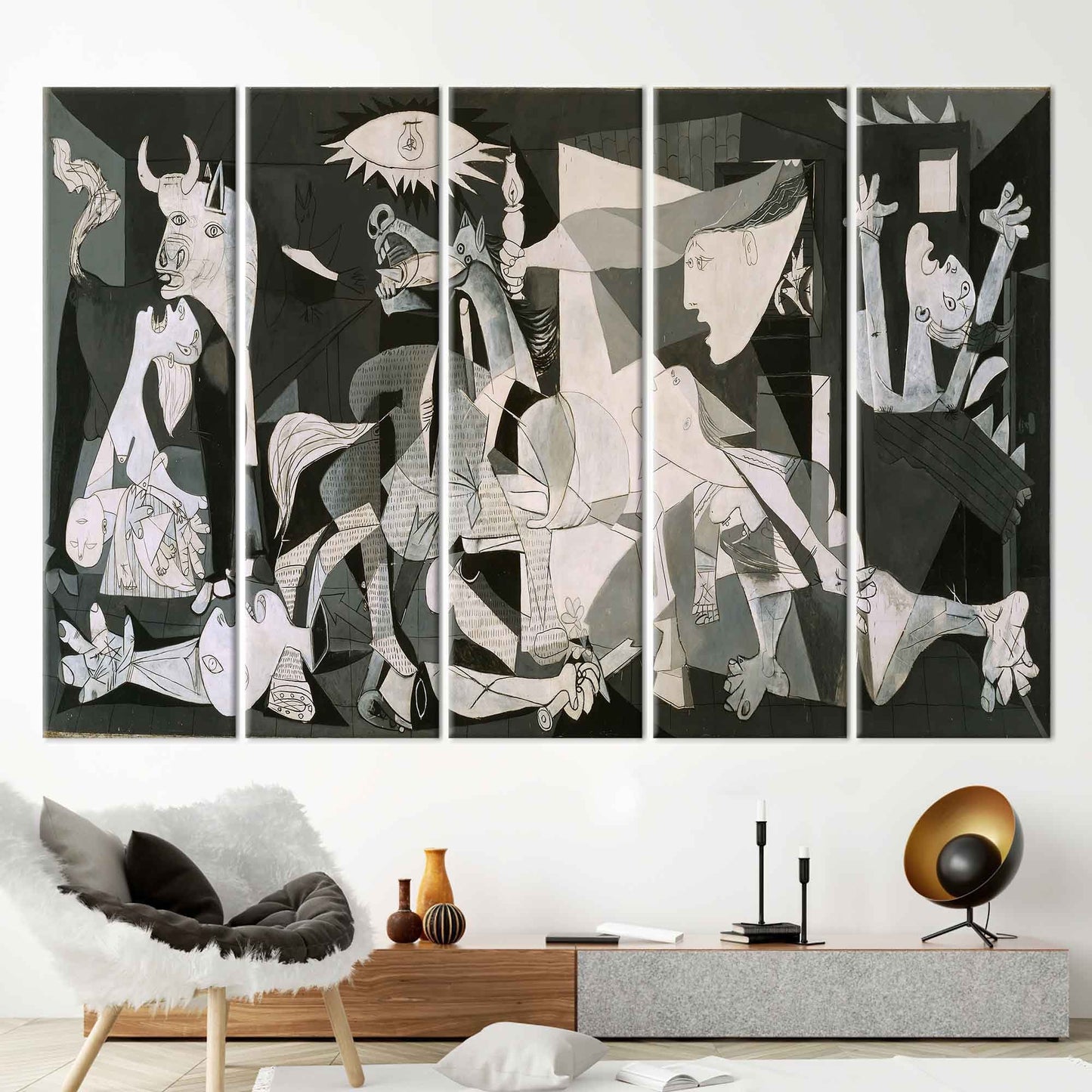 Guernica Pablo Picasso Canvas Print