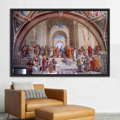 Socrates Oil Painting Aristotle Canvas Print