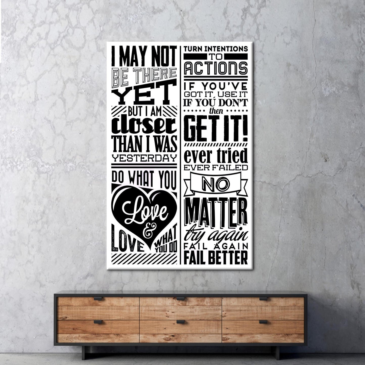I May Not Be There Canvas Print