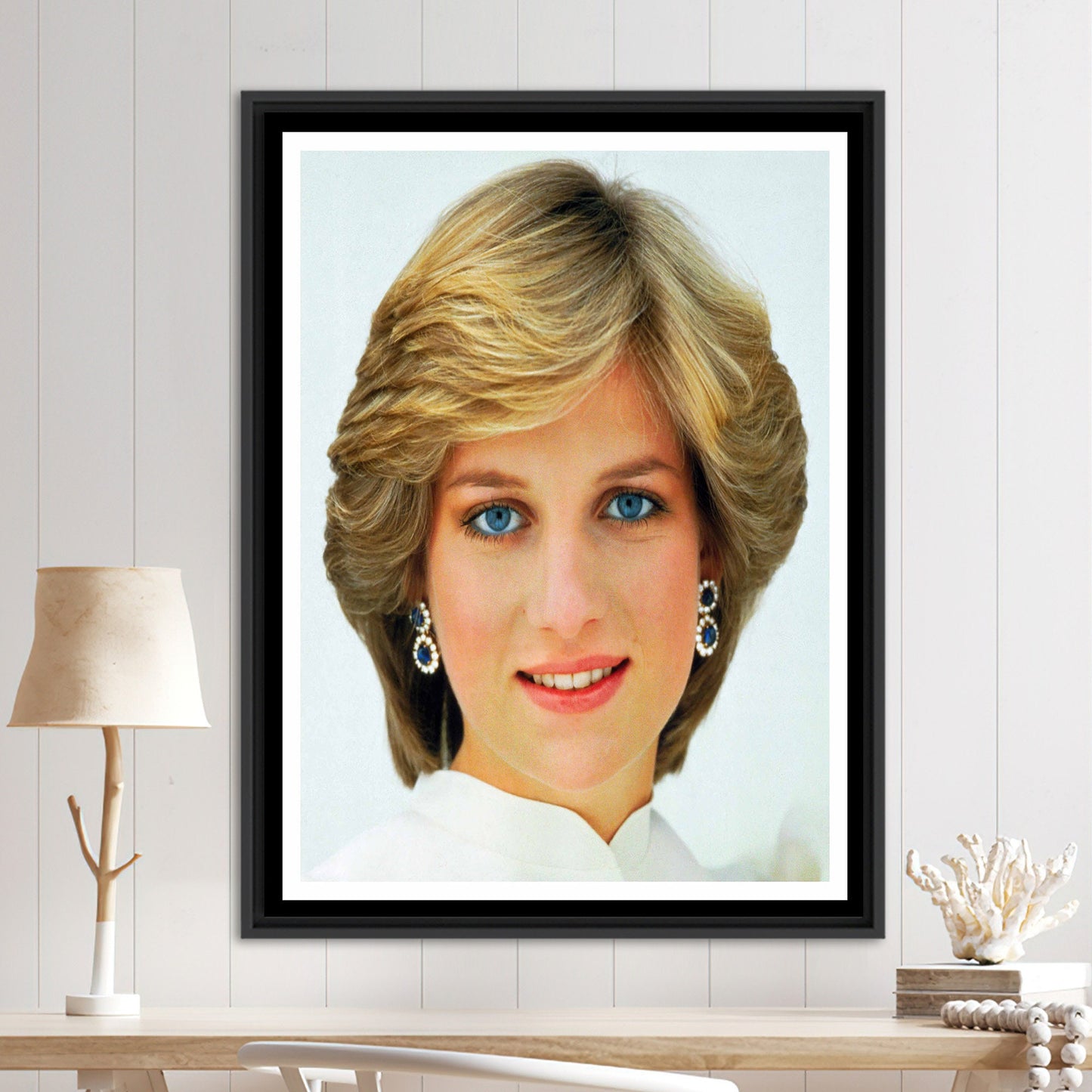 Princess Diana Quote 3D Portrait Canvas Print