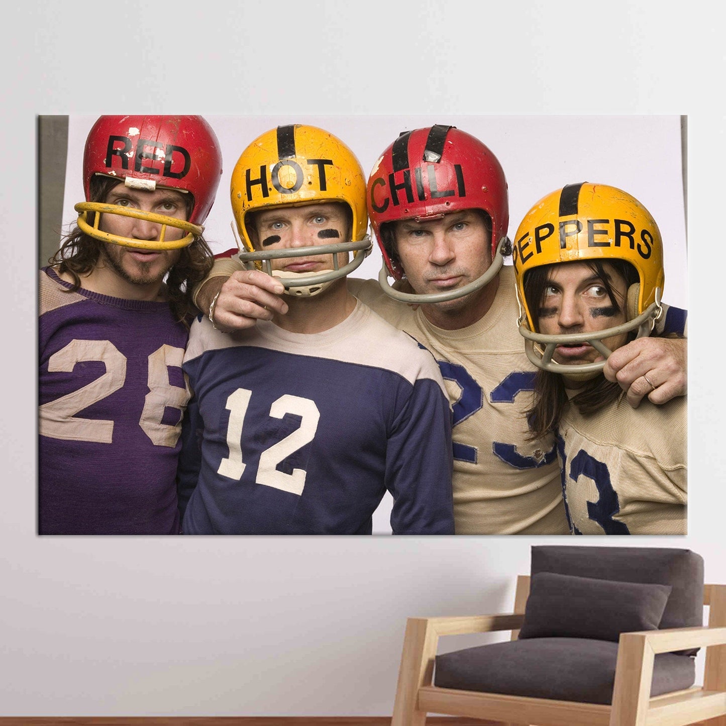 Red Hot Chili Peppers Funk Canvas Print