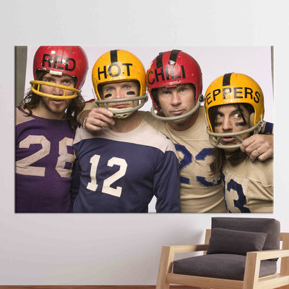 Red Hot Chili Peppers Funk Canvas Print